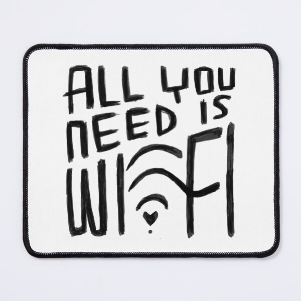 Item preview, All You Need is Wifi, Digital Nomad designed and sold by badlydrawnbabe.