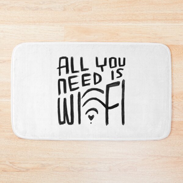 Item preview, All You Need is Wifi, Digital Nomad designed and sold by badlydrawnbabe.