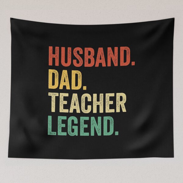 Item preview, Husband Dad Teacher Legend, Teacher Dad Tee for Husband, Teacher Dad Father's Day Gift, Engineer Dad Gift for Him, Cool Daddy designed and sold by Dogs Geeky⭐⭐⭐⭐⭐.