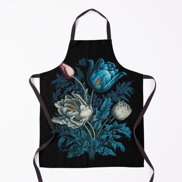Item preview, Victorian Flowers Design: A Timeless Classic, Blue designed and sold by Mobius Spot Collective.