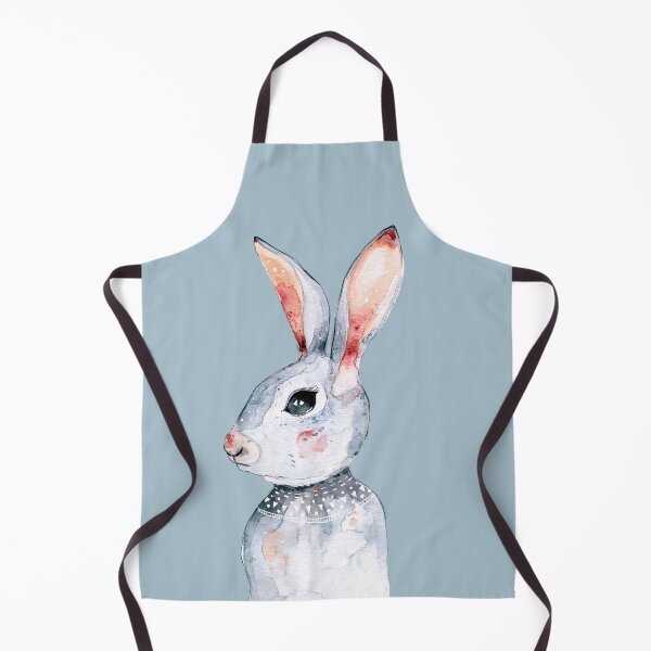 Item preview, Watercolor Bunny - Handpainted Nursery Wall Art designed and sold by lineosa.