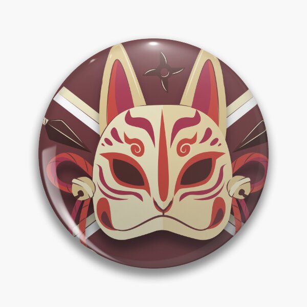 Item preview, Kitsune mask designed and sold by ⭐ANADIF DESIGN⭐.