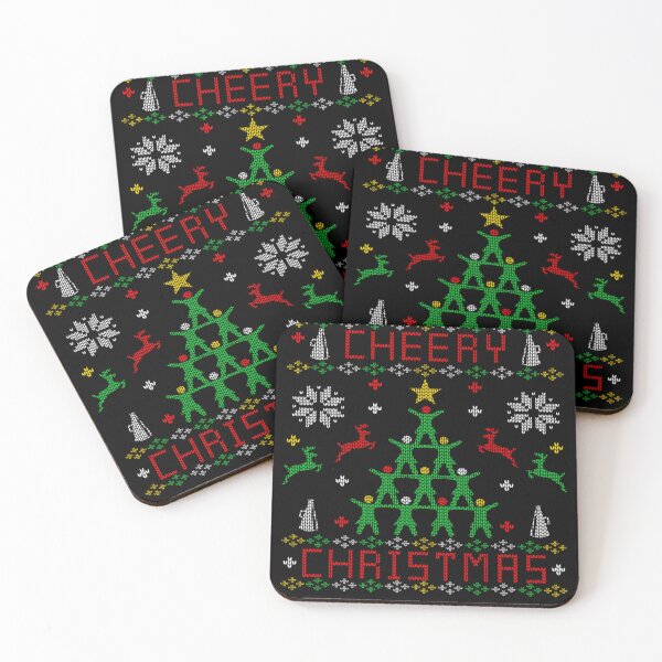 Item preview, Cheering Cheerleader Ugly Christmas Sweater Party designed and sold by EstherDoyle.
