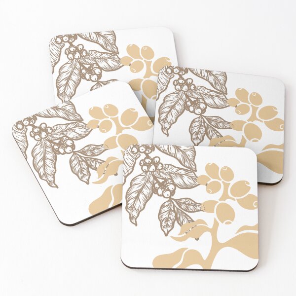 Item preview, coffee plant print designed and sold by Malina3.