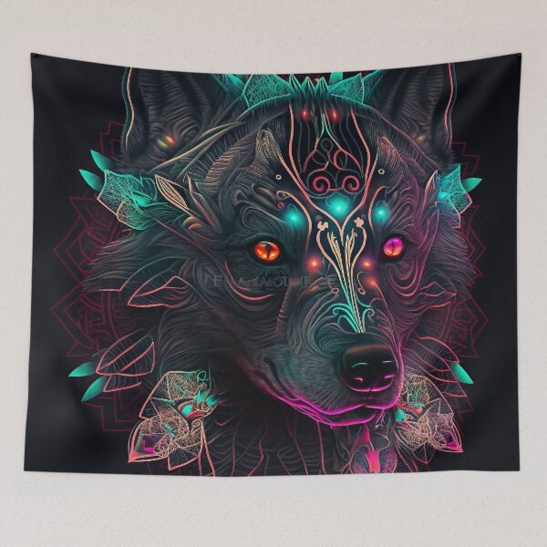 Item preview, Mighty Wolf designed and sold by Stickapom.