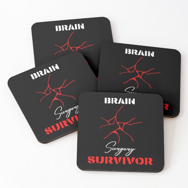 Item preview, Brain Surgery Survivor motivational design  designed and sold by DigitalMagShop.