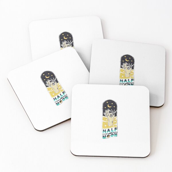 Item preview, Half Moon Sticker designed and sold by designolo.