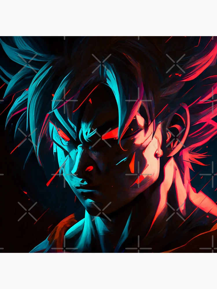 Dragon Ball Z Goku 8 x 11 shops Art By Behram