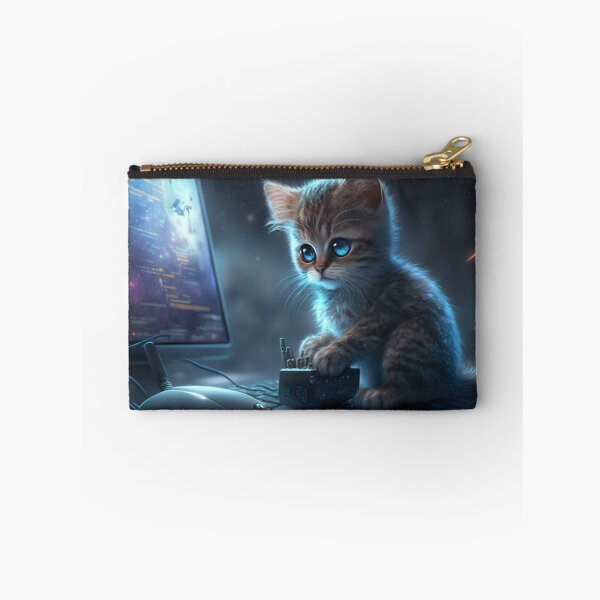Item preview, Hacker kitten cyber designed and sold by ARTeez⭐️⭐️⭐️⭐️⭐️.