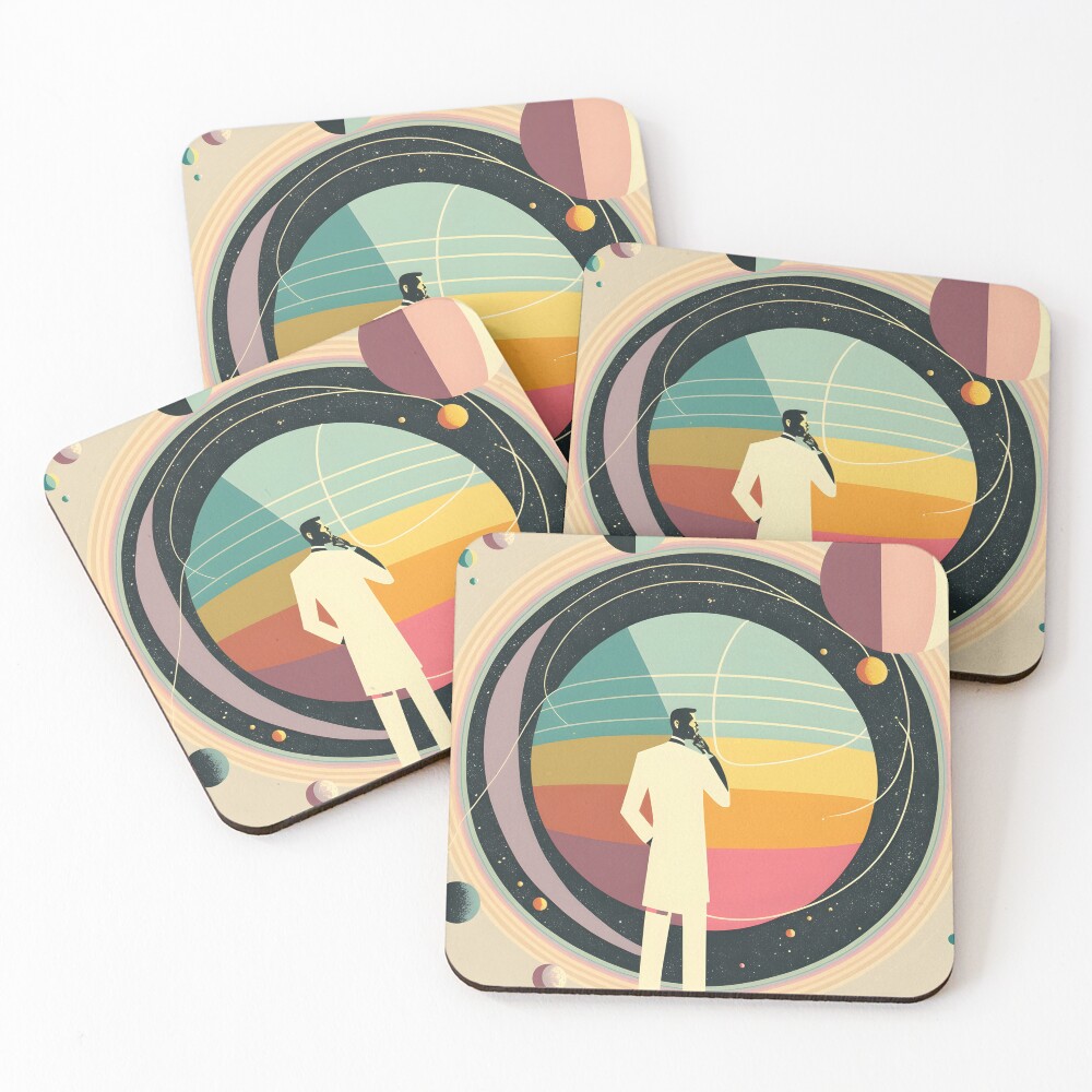 Item preview, Coasters (Set of 4) designed and sold by DistortedMonkey.