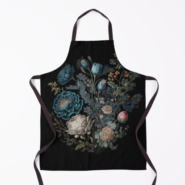 Item preview, Victorian Flowers Design: A Timeless Classic. Blue designed and sold by Mobius Spot Collective.