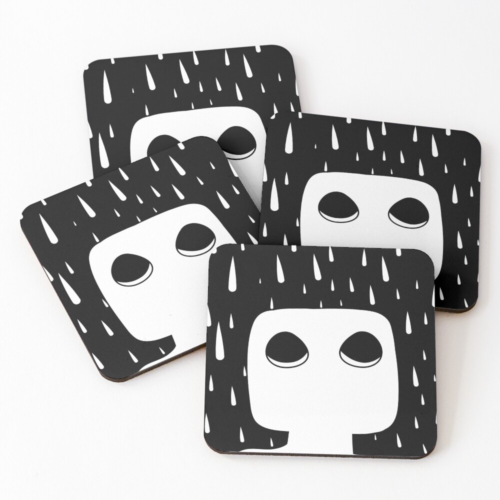 Item preview, Coasters (Set of 4) designed and sold by ahsatank.
