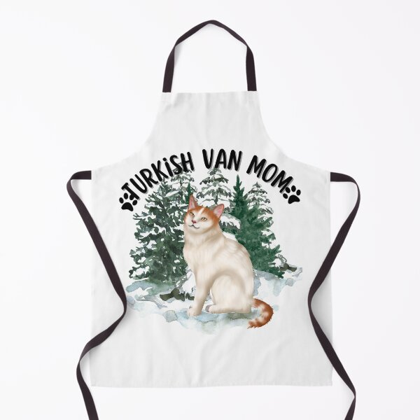 Item preview, Turkish Van Cat mom cat themed pet parent gift designed and sold by JoeyGraceCatCo.
