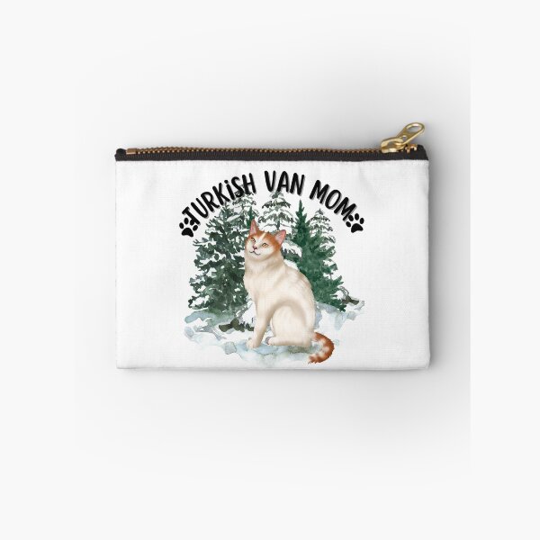 Item preview, Turkish Van Cat mom cat themed pet parent gift designed and sold by JoeyGraceCatCo.