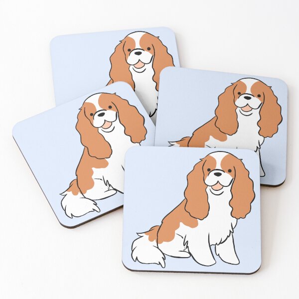Item preview, Cavalier King Charles Spaniel Illustration  designed and sold by Yarafantasyart.