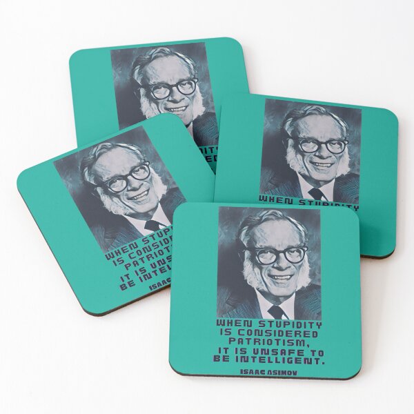 Item preview, Isaac Asimov quote designed and sold by artbleed.