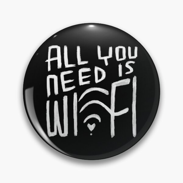 Item preview, All You Need is Wifi, Digital Nomad, Free Wi Fi designed and sold by badlydrawnbabe.