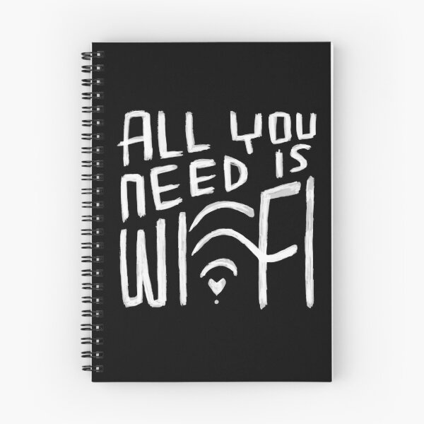 Artikelvorschau, Alles, was Sie brauchen, ist WLAN, digitaler Nomade, kostenloses WLAN entworfen und verkauft von badlydrawnbabe.