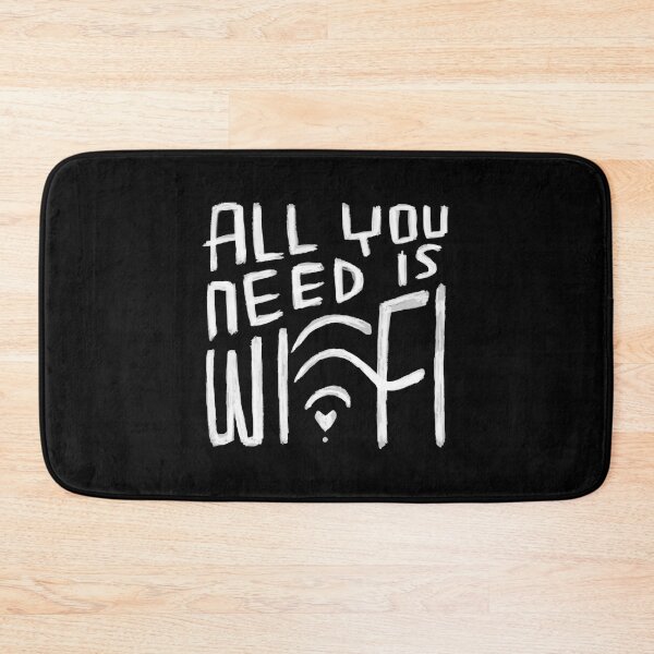 Item preview, All You Need is Wifi, Digital Nomad, Free Wi Fi designed and sold by badlydrawnbabe.
