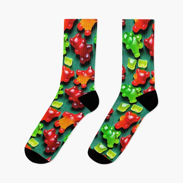 Item preview, Colorful Gummy Bears  - Seamless Pattern designed and sold by Chubuter.