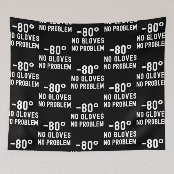 Item preview, -80 No Gloves No Problem - Laboratory, Biotechnology, DNA, Molecular Biology, Microbiology, Western Blot, Crispr, Funny Laboratory, Laboratory Technician, Lab Week designed and sold by jadedscientist.