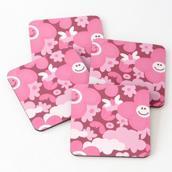 Item preview, Pink floral pattern designed and sold by Timegraf.