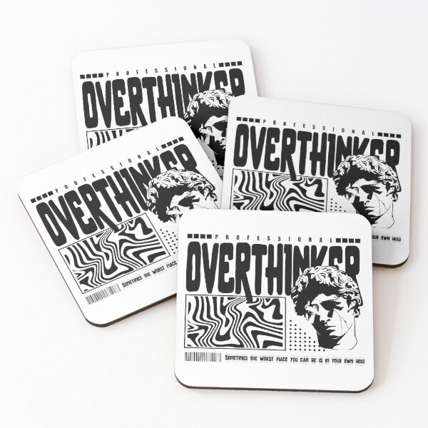 Item preview,  Professional Overthinker, Sometimes The Worst Place You Can Be Is In Your Own Head  designed and sold by Quotesigner.