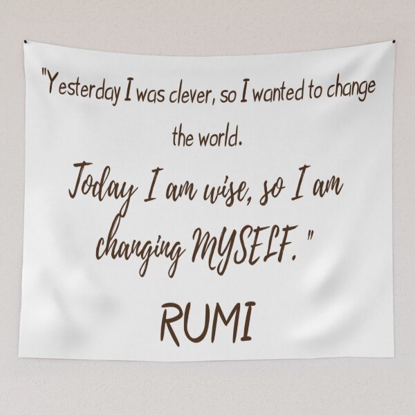 Item preview, Rumi quote designed and sold by Ioana1.