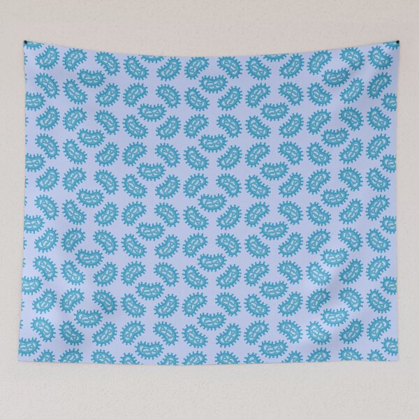 Item preview, Blue Bacteria Illustration designed and sold by RachScribbles.