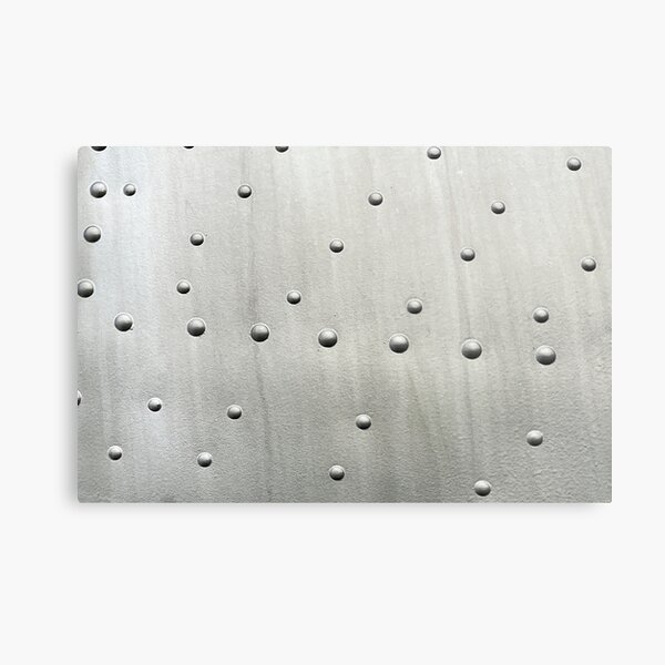 Aperçu de l'œuvre Détails en aluminium de la peau de l'avion créée et vendue par Londonimages.