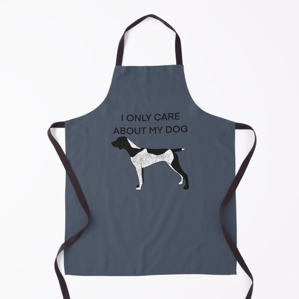 Item preview, I only care about my dog Black Roan German shorthair pointer designed and sold by Horsequeenozie.