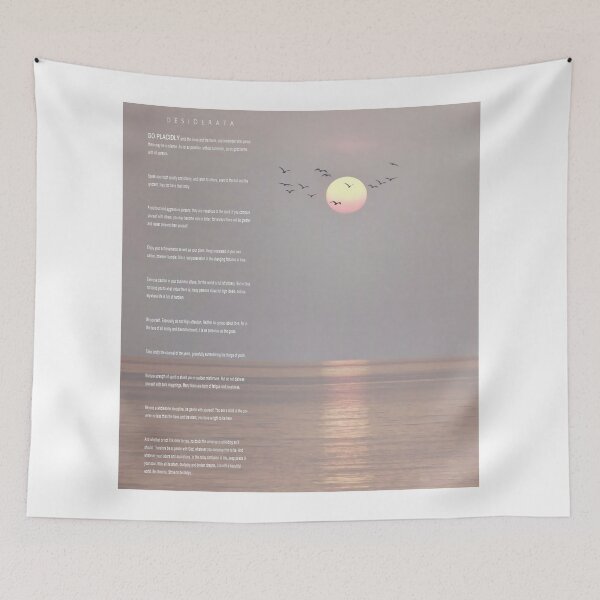 Item preview, DESIDERATA Sea Bird Sunset designed and sold by Daniel Hagerman.