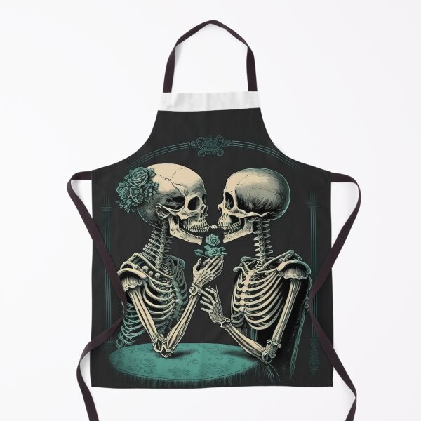 Item preview, Skeleton Couple in Love Valentines, Wedding, Anniversary, Birthday Funny Gift designed and sold by CoyoteStudio.