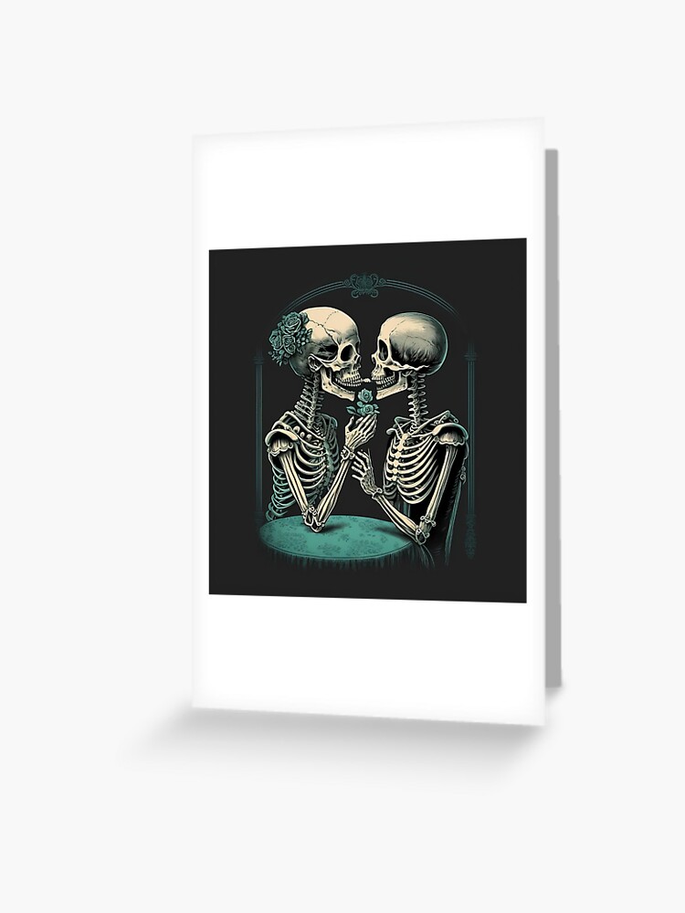 Every Bone In My Body - Anniversary Greetings Card - Victorian Print