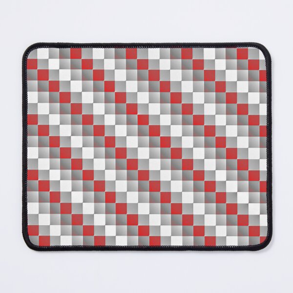 Item preview, Small gray and red diagonal squares. designed and sold by MirBer.