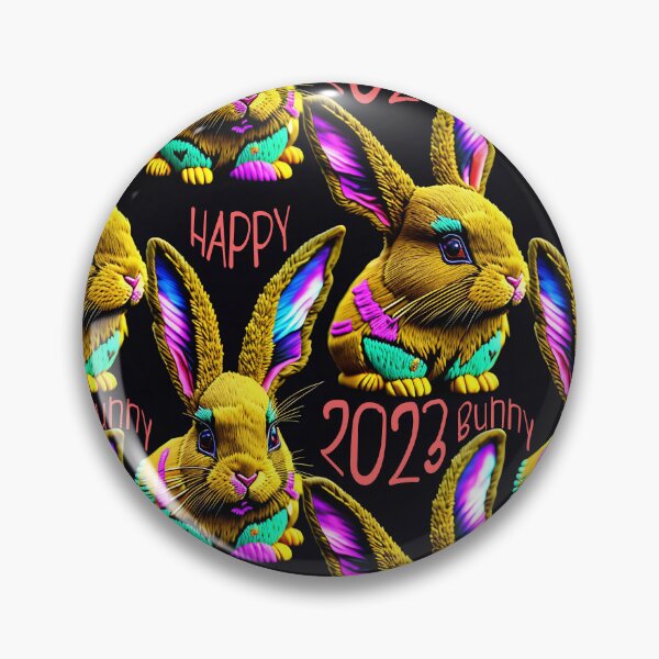 Item preview, Everybunny golder rabbits bunnies Embroidered Pattern 13_S80 designed and sold by CreArtorium.