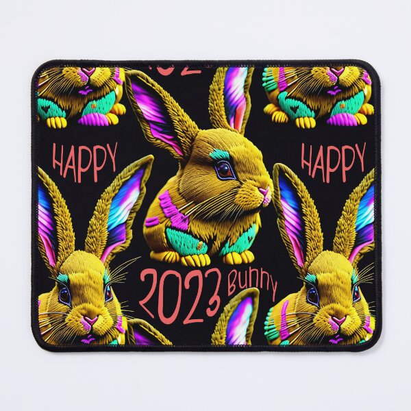 Item preview, Everybunny golder rabbits bunnies Embroidered Pattern 13_S80 designed and sold by CreArtorium.