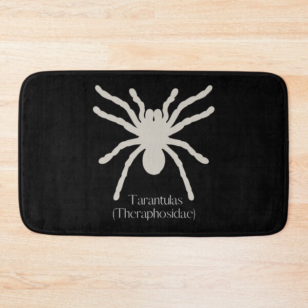 Item preview, Tarantulas (Theraphosidae) Scientific Family White Silhouette Design designed and sold by EarthArtDesigns.