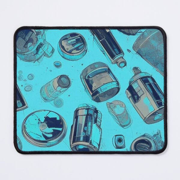 Item preview, Random Blue Containers designed and sold by Canadamarsworks.