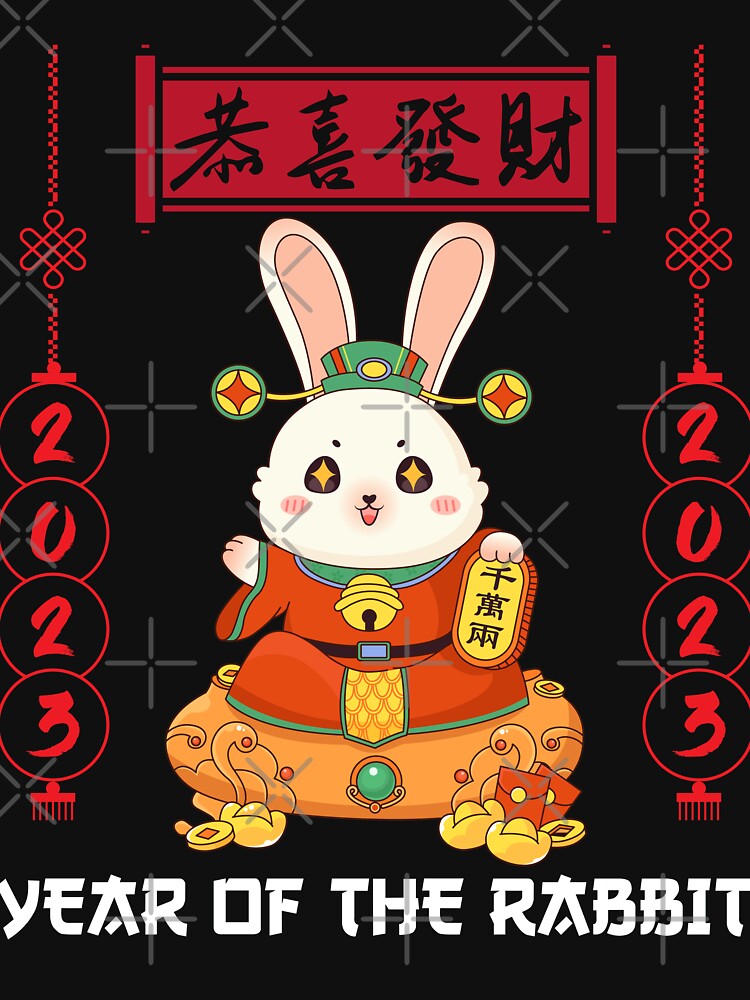 Chinese New Year 2023 Year Of The Rabbit 2023 Lunar New Year T Shirt