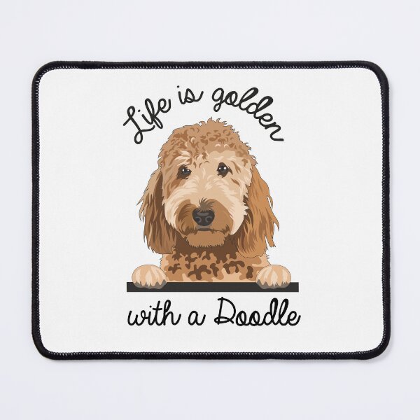 Item preview, Life is golden with a Doodle, Golden Doodle Dog Mom Gift designed and sold by doodle189.