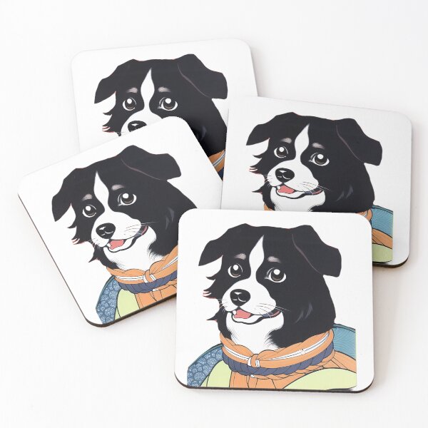 Item preview, Copy of A cute ukiyo dog  designed and sold by mnemosynekoto.