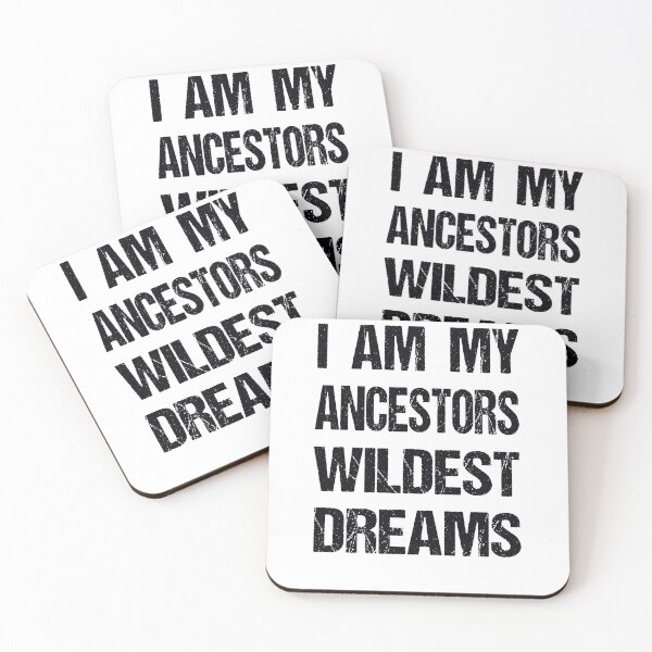 Item preview, Black History Month, I Am My Ancestors Wildest Dream  designed and sold by Blue-Cat-Eye.