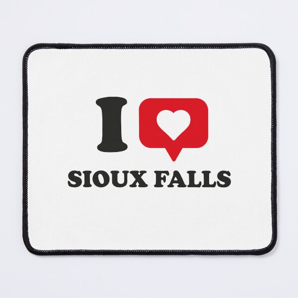Item preview, I Love Sioux Falls, I Heart Sioux Falls, Hometown Sioux Falls, South Dakota designed and sold by Danylo Mikhnievych.
