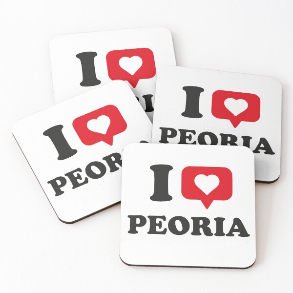 Item preview, I Love Peoria, I Heart Peoria, Hometown Peoria, Arizona designed and sold by Danylo Mikhnievych.
