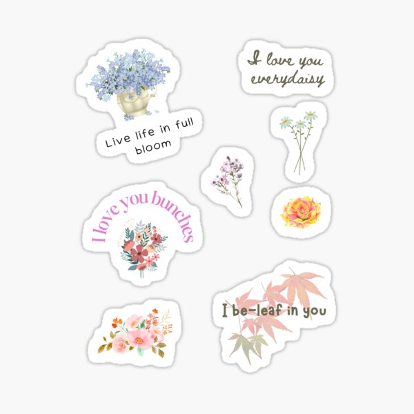 "Cute and Funny Flower Puns, Florals and Flower Jokes Pack For Flower