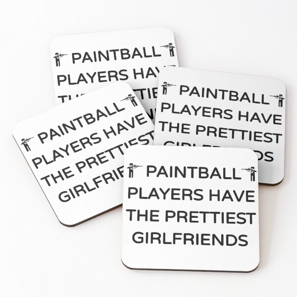 Item preview, Paintball Players Have the Prettiest Girlfriends (Cute Funny Desing)  designed and sold by BRAZILCOOLSHIRT.