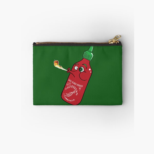 Artikelvorschau, Sriracha Hot Chili Soße ABC der Lebensmittelgeschäft-Karikatur entworfen und verkauft von Frank Powers.