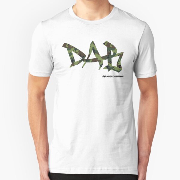 DAB camo Slim Fit T-Shirt