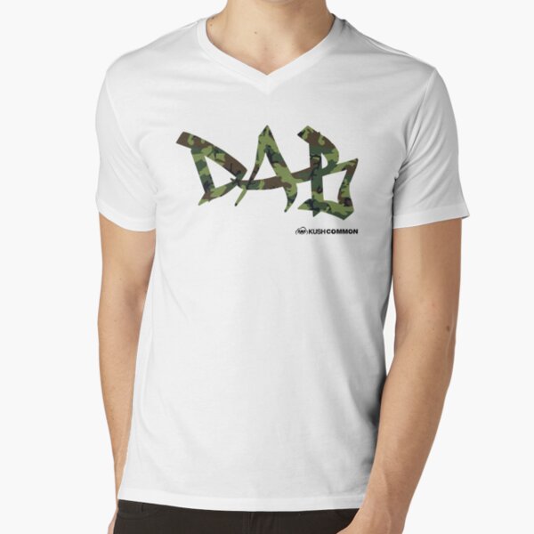DAB camo V-Neck T-Shirt